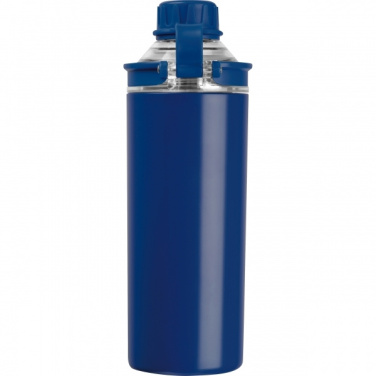 Logo trade business gifts image of: Double-walled stainless steel bottle Monza