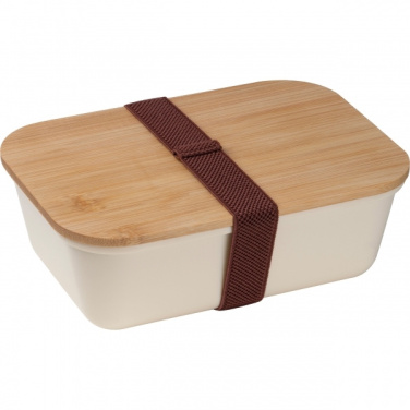 Logo trade promotional merchandise photo of: Set Lunchbox with stainless steel bottle Toronto