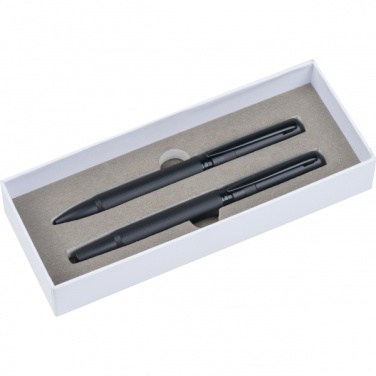 Logo trade advertising product photo of: Elegant MoLu writing set Santa Rosa