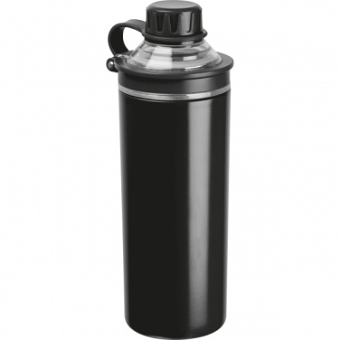 Logo trade corporate gifts picture of: Double-walled stainless steel bottle Monza