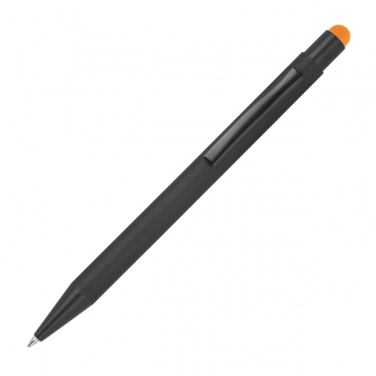 Logo trade promotional gifts image of: Metal ballpoint pen with touch function Ohara