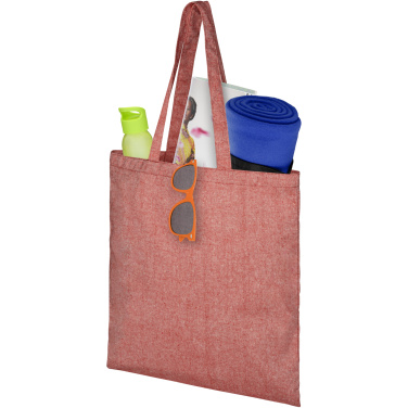 Logo trade promotional giveaways image of: Pheebs 150 g/m² recycled tote bag 7L
