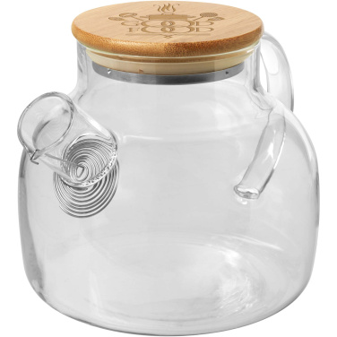 Logotrade promotional product image of: Zen tea pot with strainer and bamboo lid