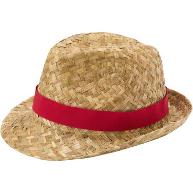 Logo trade promotional gifts image of: Pricus straw hat