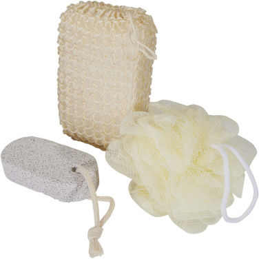 Logo trade promotional product photo of: Harmony 3-piece bath accessories set