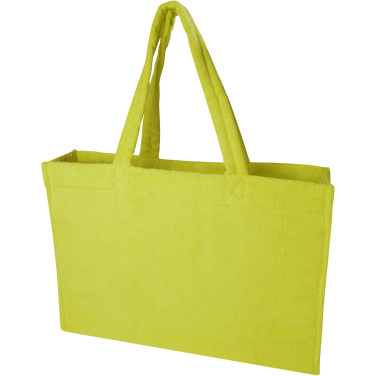 Logo trade promotional merchandise image of: Siam GRS recycled terry beach tote bag 13L