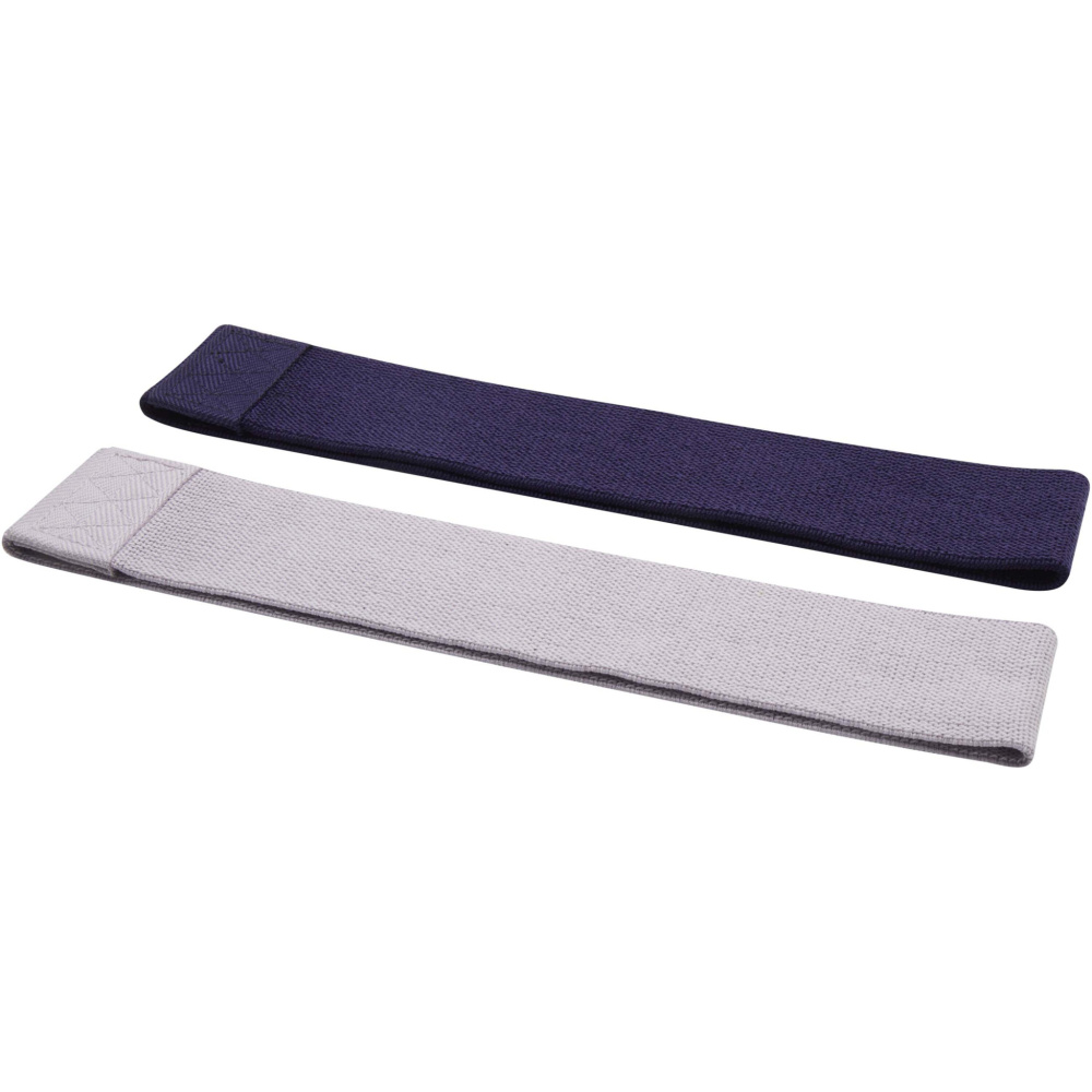 Logo trade advertising products image of: Grip 2-piece resistance band set