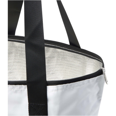 Logo trade corporate gift photo of: EcoFold RPET foldable tote cooler bag 15L