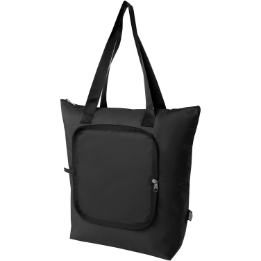 Logotrade promotional gifts photo of: EcoFold RPET foldable tote cooler bag 15L