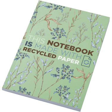 Logotrade promotional product image of: Novella Austen A5 recycled soft cover notebook - 100 sheets