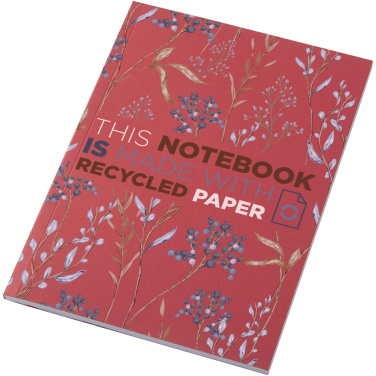 Logotrade corporate gift image of: Novella Austen A5 recycled soft cover notebook - 50 sheets