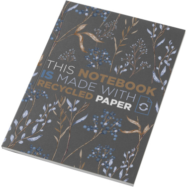 Logotrade corporate gift image of: Novella Austen A5 recycled soft cover notebook - 50 sheets