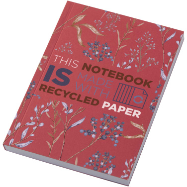 Logotrade promotional merchandise image of: Novella Austen A6 recycled soft cover notebook - 100 sheets