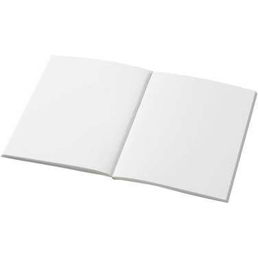 Logo trade promotional giveaway photo of: Novella Austen A6 recycled soft cover notebook - 50 sheets