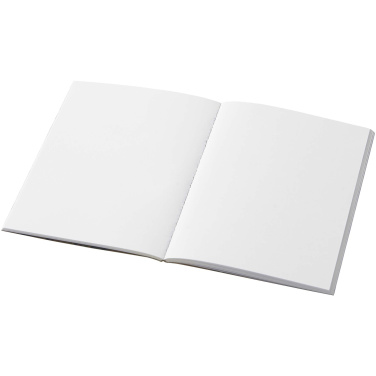 Logotrade promotional giveaway image of: Novella Austen A6 recycled soft cover kraft notebook - 50 sheets