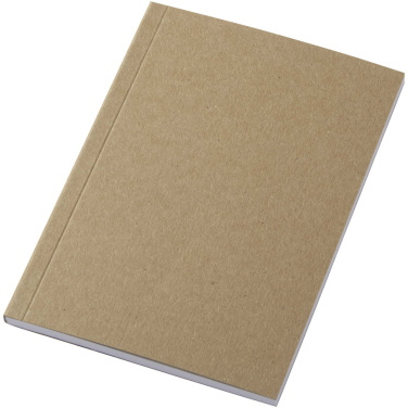 Logotrade promotional merchandise picture of: Novella Austen A6 recycled soft cover kraft notebook - 50 sheets