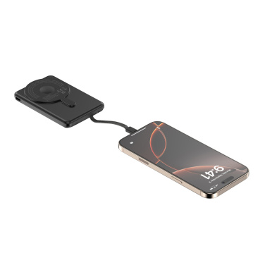Logo trade business gift photo of: Urban Vitamin Redwood 5in1 5000mah 20W PD magnetic powerbank