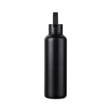 Logo trade corporate gifts image of: Baltimore RCS recycled SS bottle 600 ML