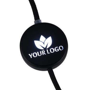 Logotrade promotional giveaway picture of: Cable 4in1 with illuminated logo - LH-ZM02