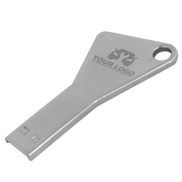 Logo trade advertising product photo of: Metal USB stick