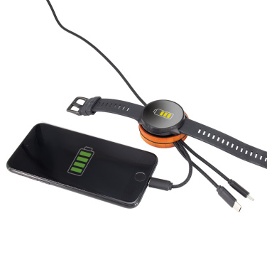 Logotrade promotional merchandise photo of: Big cable 4in1 with illuminated logo - i5w