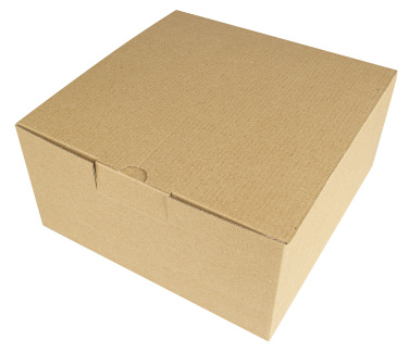 Logo trade promotional merchandise picture of: Cardboard box - 21,5 x 21,5 x 10,5 cm