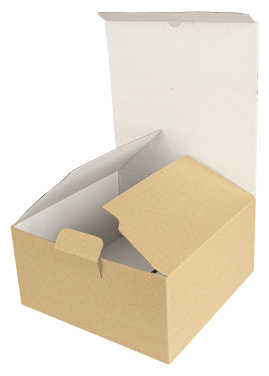 Logo trade promotional product photo of: Cardboard box - 21,5 x 21,5 x 10,5 cm