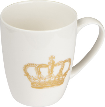Logo trade promotional gift photo of: Mug with crown print 300 ml