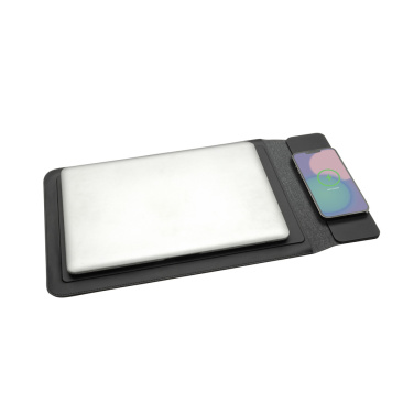 Logotrade promotional item image of: Swiss Peak 15W magnetic charging laptop sleeve 14-15,6"