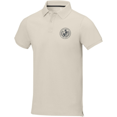Logo trade promotional merchandise photo of: Calgary short sleeve men's polo