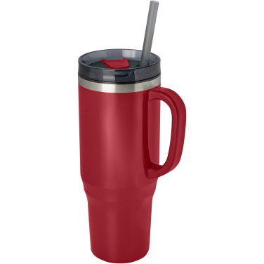 Logotrade promotional items photo of: Melbourne 1200 ml RCS certified insulated tumbler with straw