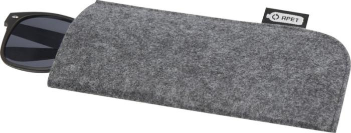 Logo trade promotional giveaways picture of: Felta GRS recycled pouch for glasses