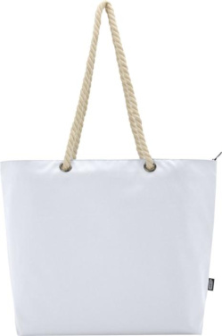 Logotrade promotional gift image of: Panama GRS recycled beach cooler tote bag with cord handles