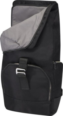Logo trade promotional products picture of: Rhine 15” GRS recycled rolltop backpack 18L