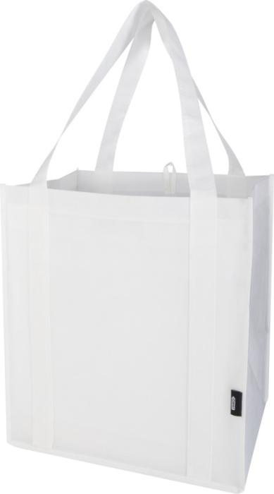 Logo trade promotional gifts image of: Liberty GRS recycled non-woven bottom board tote bag 29L