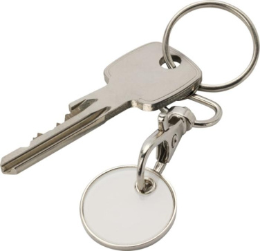 Logotrade advertising product image of: Rory keyring with trolley coin
