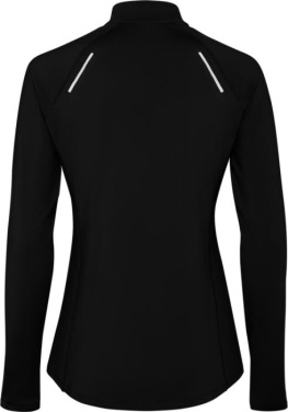 Logo trade promotional giveaway photo of: Estambul long sleeve women's half zip sweatshirt