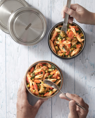 Logo trade corporate gift photo of: Black+Blum Glass Lunch Bowl 750ml