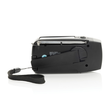 Logotrade promotional products photo of: RescueWave RCS recycled plastic emergency radio
