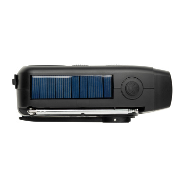 Logo trade advertising products image of: RescueWave RCS recycled plastic emergency radio