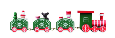 Logo trade advertising product photo of: Wooden Christmas train