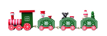 Logotrade promotional merchandise picture of: Wooden Christmas train