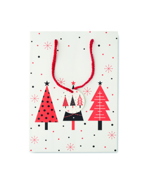 Logo trade advertising products picture of: Gift paper bag medium