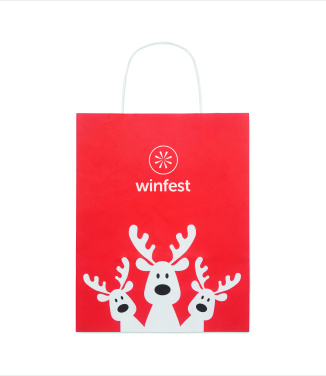 Logo trade promotional items image of: Gift paper bag small