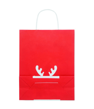Logo trade corporate gifts image of: Gift paper bag medium