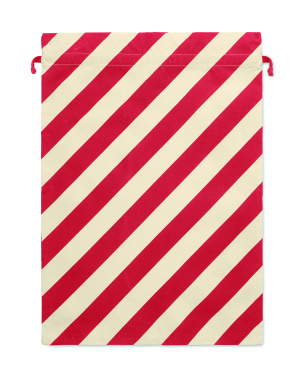 Logo trade promotional gifts image of: Large Santa cotton bag