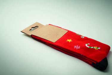 Logotrade promotional item picture of: Pair of Christmas socks L