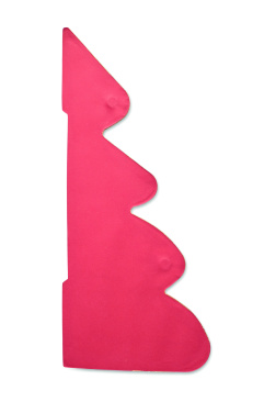 Logo trade promotional giveaways image of: Paper Xmas tree decoration