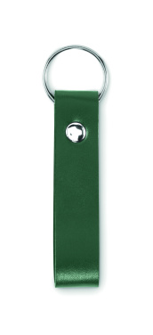 Logo trade promotional giveaways picture of: PU loop key ring