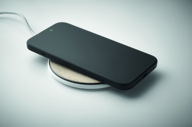 Logotrade promotional merchandise picture of: Cork wireless charger 15W